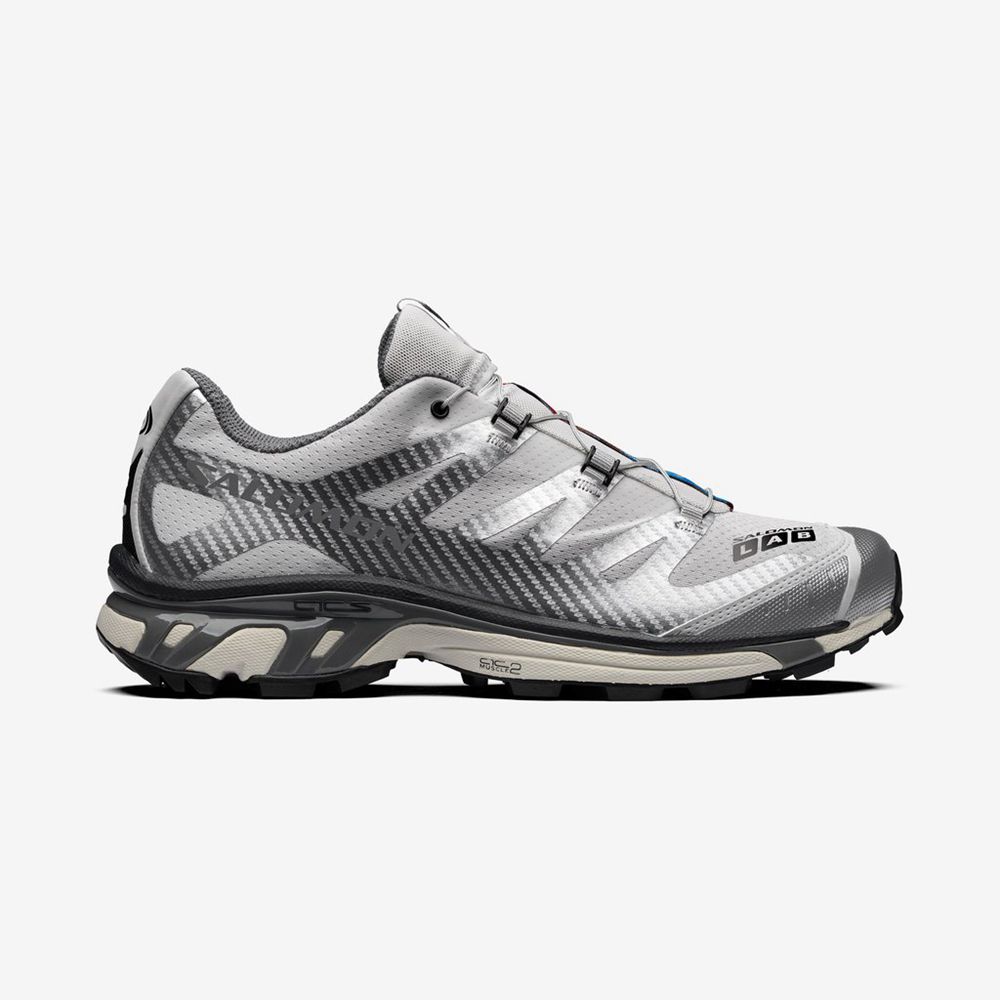 Salomon Israel XT-4 ADVANCED - Womens Sneakers - Silver (CUQO-98356)